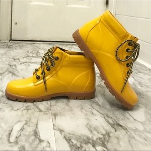 Yellow Rain Boots